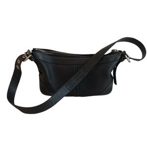 Coach Madison 2008 Soho Duffle Soft Milled Leather Black Shoulder bag 12321